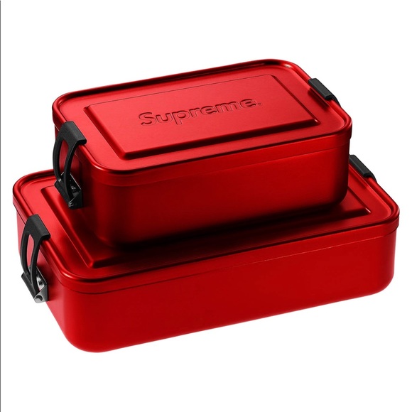 Supreme SIGG Small&Large Metal box Plus SS18 - Picture 2 of 4